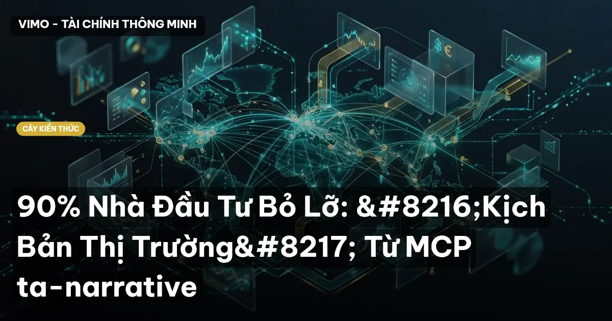 90% Nhà Đầu Tư Bỏ Lỡ: ‘Kịch Bản Thị Trường’ Từ MCP ta-narrative