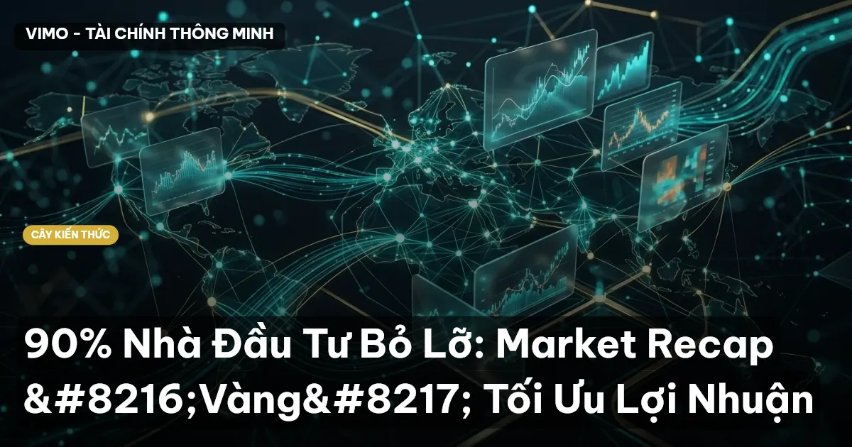 90% Nhà Đầu Tư Bỏ Lỡ: Market Recap ‘Vàng’ Tối Ưu Lợi Nhuận