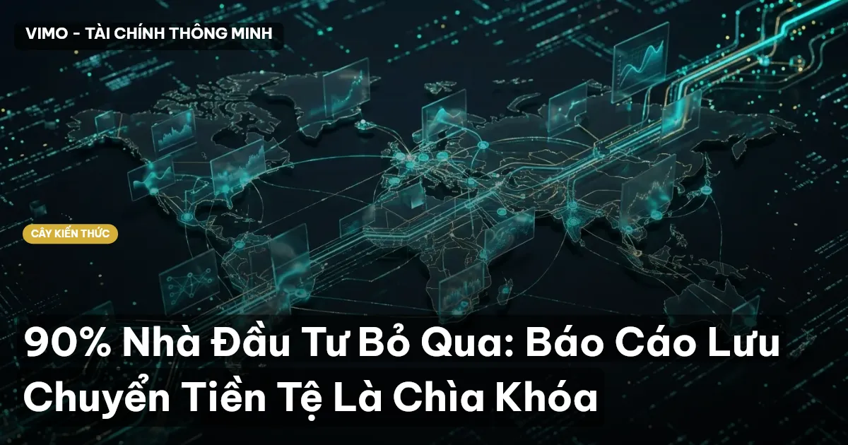 90% Nhà Đầu Tư Bỏ Qua: Báo Cáo Lưu Chuyển Tiền Tệ Là Chìa Khóa