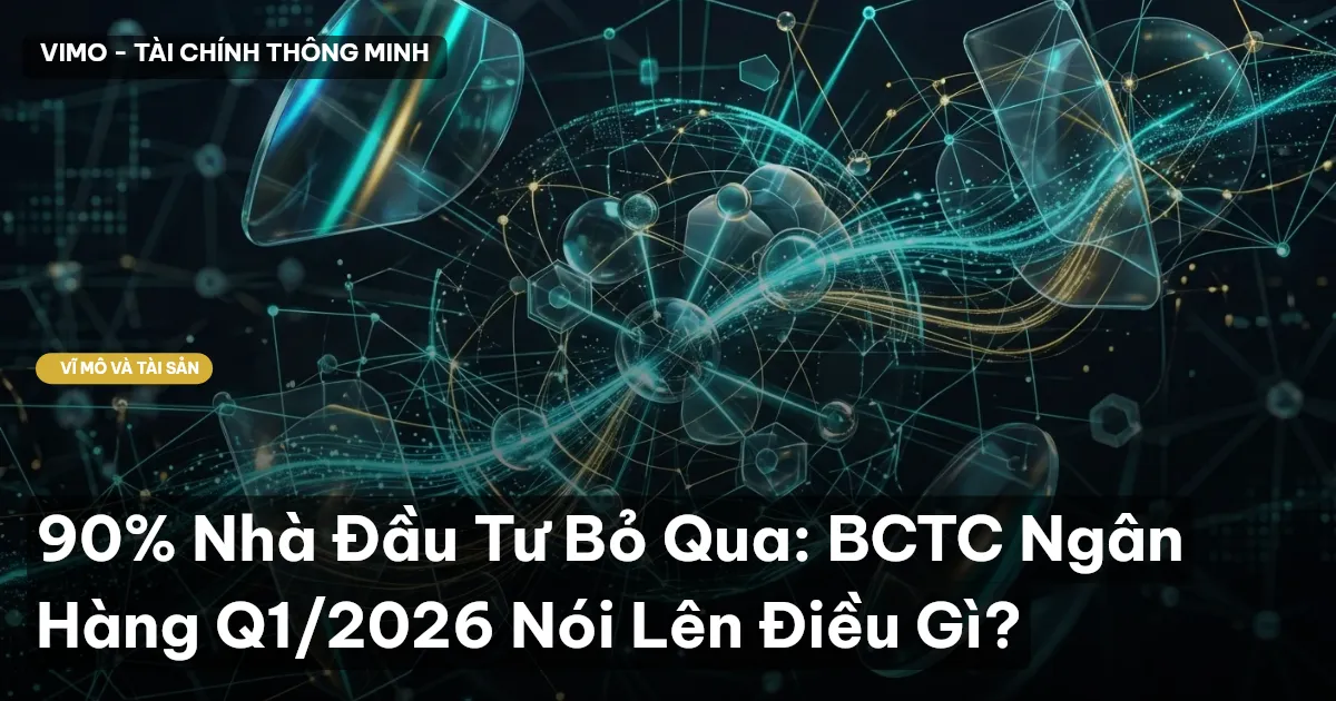 90% Nhà Đầu Tư Bỏ Qua: BCTC Ngân Hàng Q1/2026 Nói Lên Điều Gì?