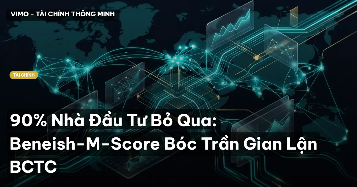 90% Nhà Đầu Tư Bỏ Qua: Beneish-M-Score Bóc Trần Gian Lận BCTC