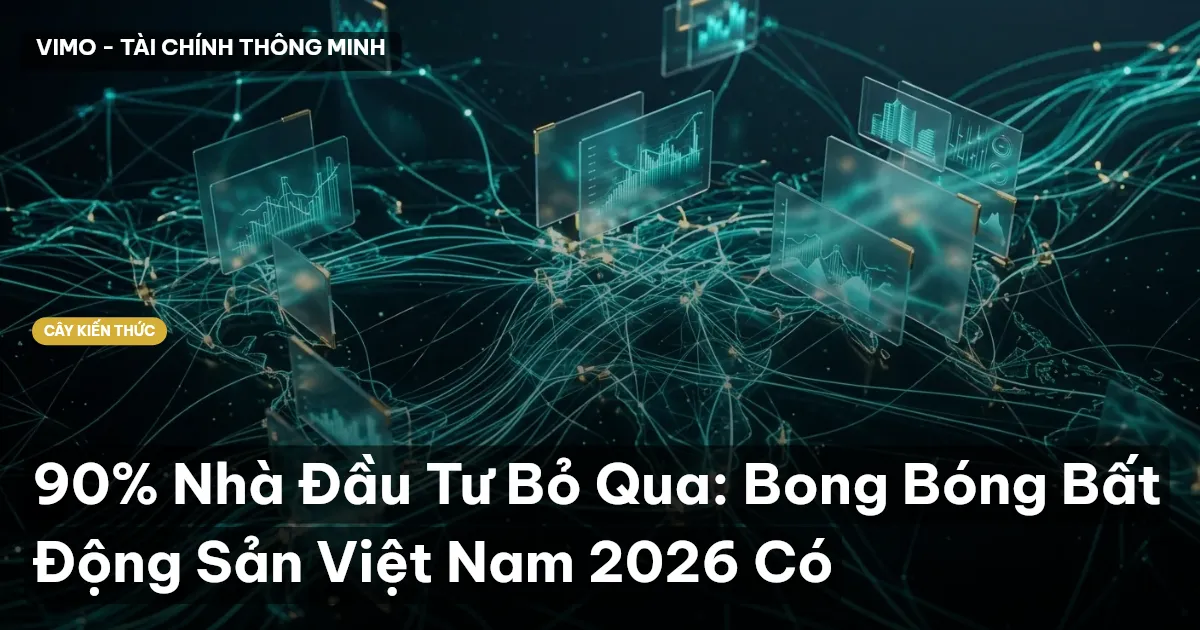 90% Nhà Đầu Tư Bỏ Qua: Bong Bóng Bất Động Sản Việt Nam 2026 Có