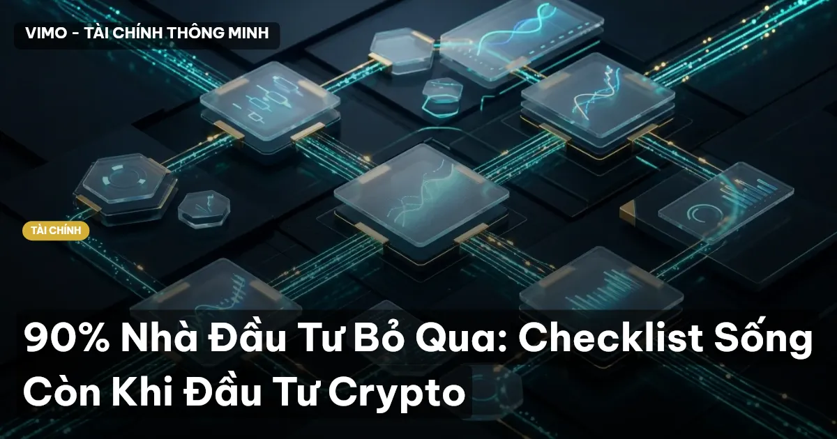 90% Nhà Đầu Tư Bỏ Qua: Checklist Sống Còn Khi Đầu Tư Crypto