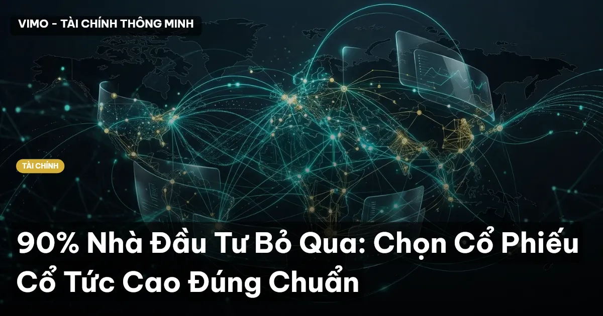 90% Nhà Đầu Tư Bỏ Qua: Chọn Cổ Phiếu Cổ Tức Cao Đúng Chuẩn