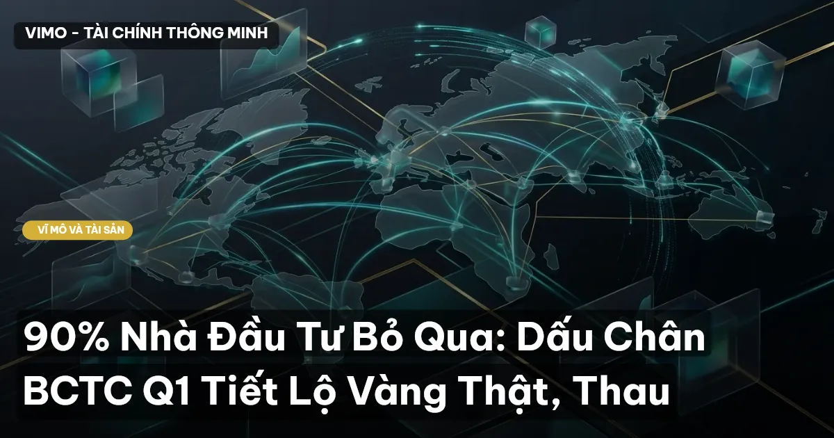 90% Nhà Đầu Tư Bỏ Qua: Dấu Chân BCTC Q1 Tiết Lộ Vàng Thật, Thau