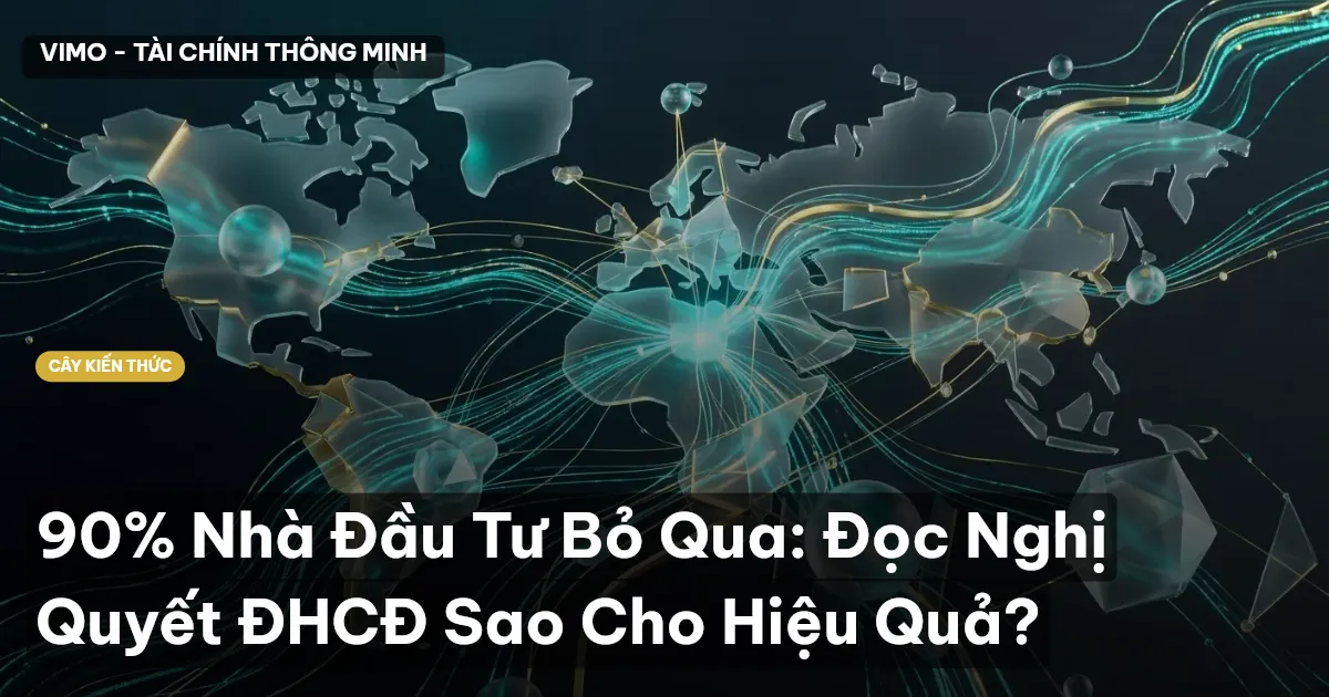 90% Nhà Đầu Tư Bỏ Qua: Đọc Nghị Quyết ĐHCĐ Sao Cho Hiệu Quả?