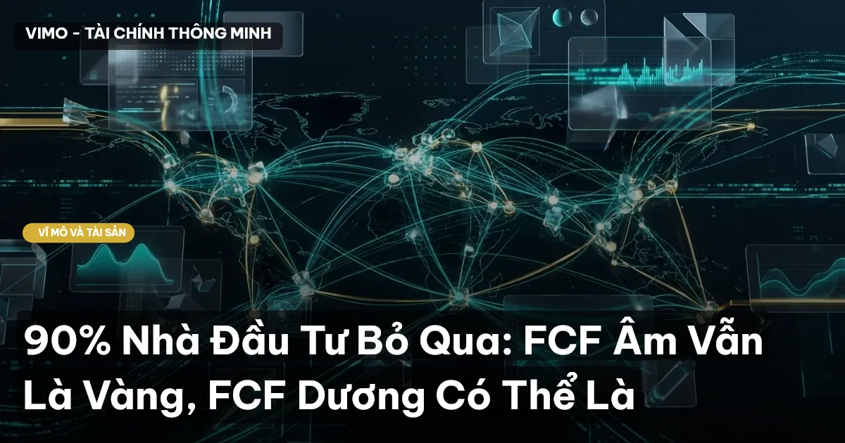 90% Nhà Đầu Tư Bỏ Qua: FCF Âm Vẫn Là Vàng, FCF Dương Có Thể Là