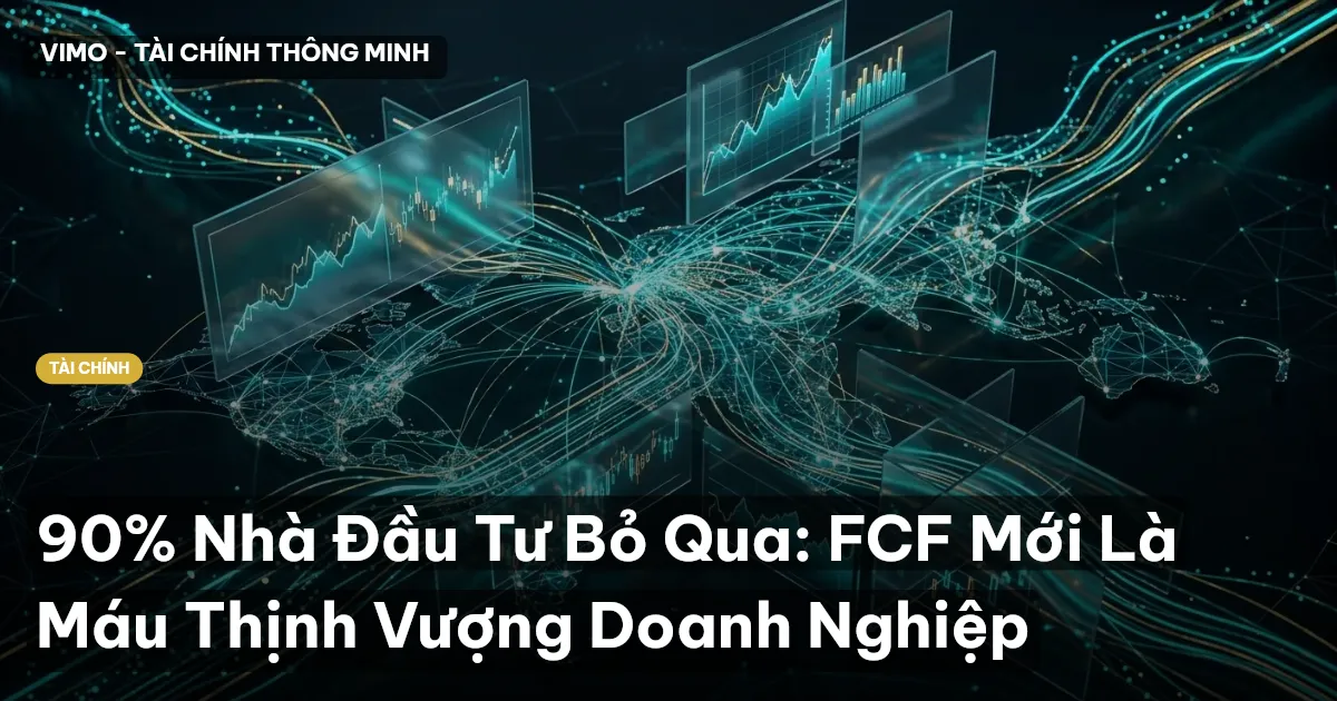 90% Nhà Đầu Tư Bỏ Qua: FCF Mới Là Máu Thịnh Vượng Doanh Nghiệp