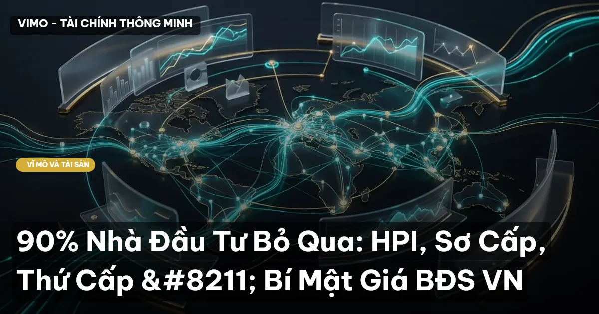 90% Nhà Đầu Tư Bỏ Qua: HPI, Sơ Cấp, Thứ Cấp – Bí Mật Giá BĐS VN