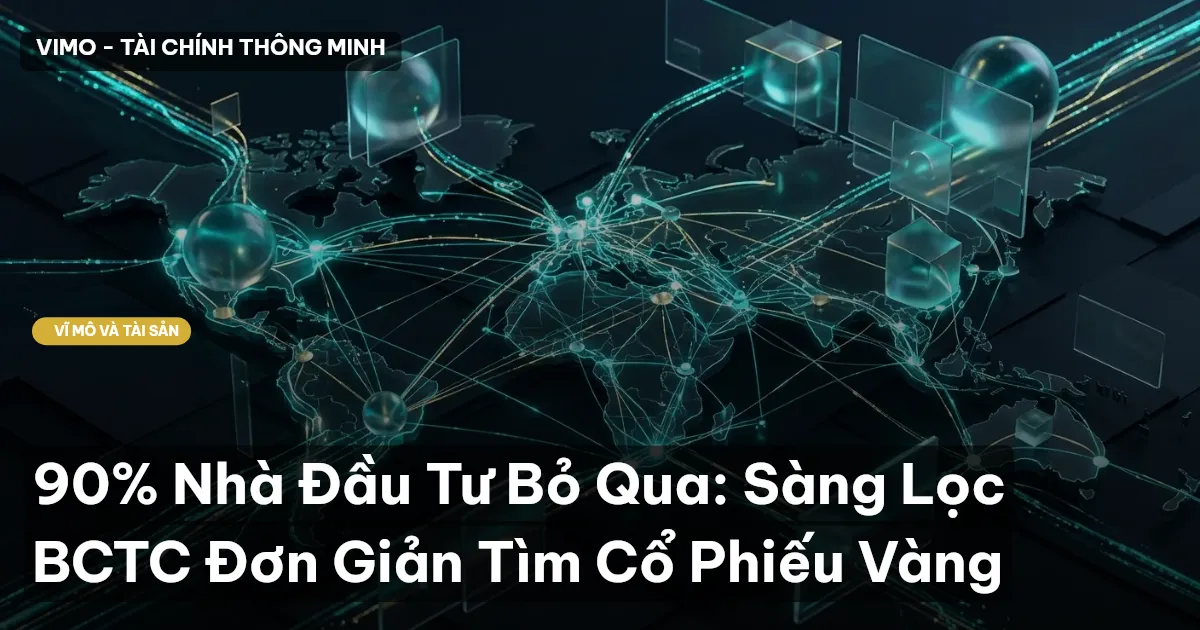 90% Nhà Đầu Tư Bỏ Qua: Sàng Lọc BCTC Đơn Giản Tìm Cổ Phiếu Vàng