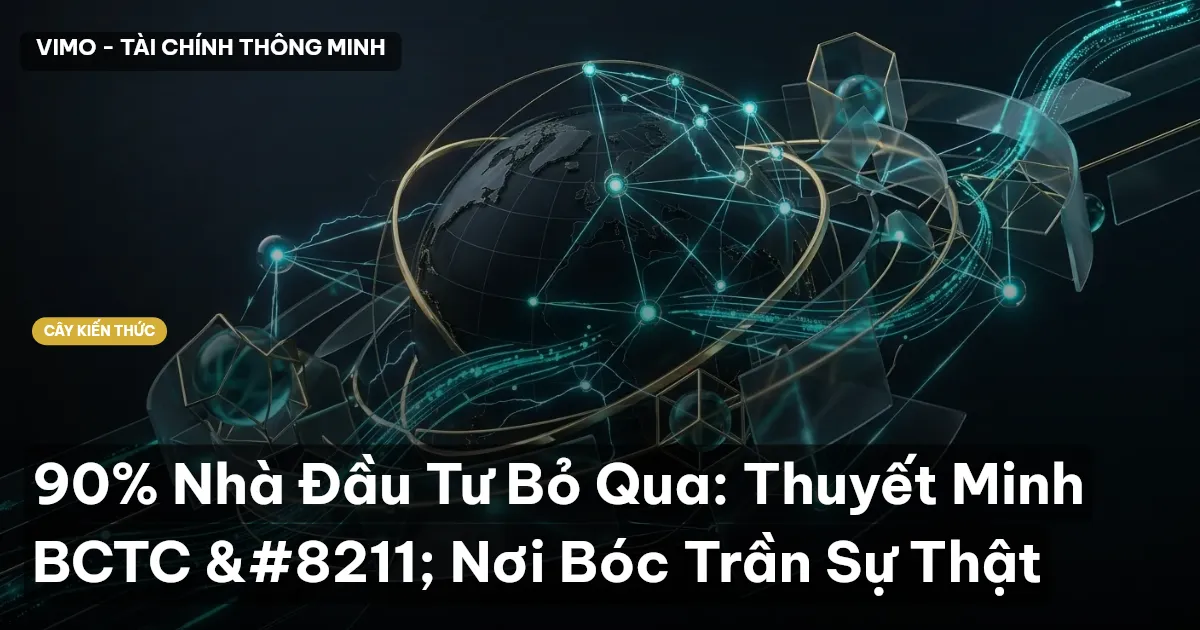 90% Nhà Đầu Tư Bỏ Qua: Thuyết Minh BCTC – Nơi Bóc Trần Sự Thật