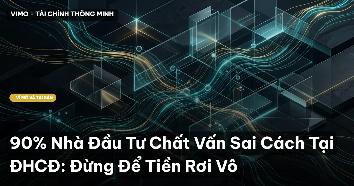 90% Nhà Đầu Tư Chất Vấn Sai Cách Tại ĐHCĐ: Đừng Để Tiền Rơi Vô
