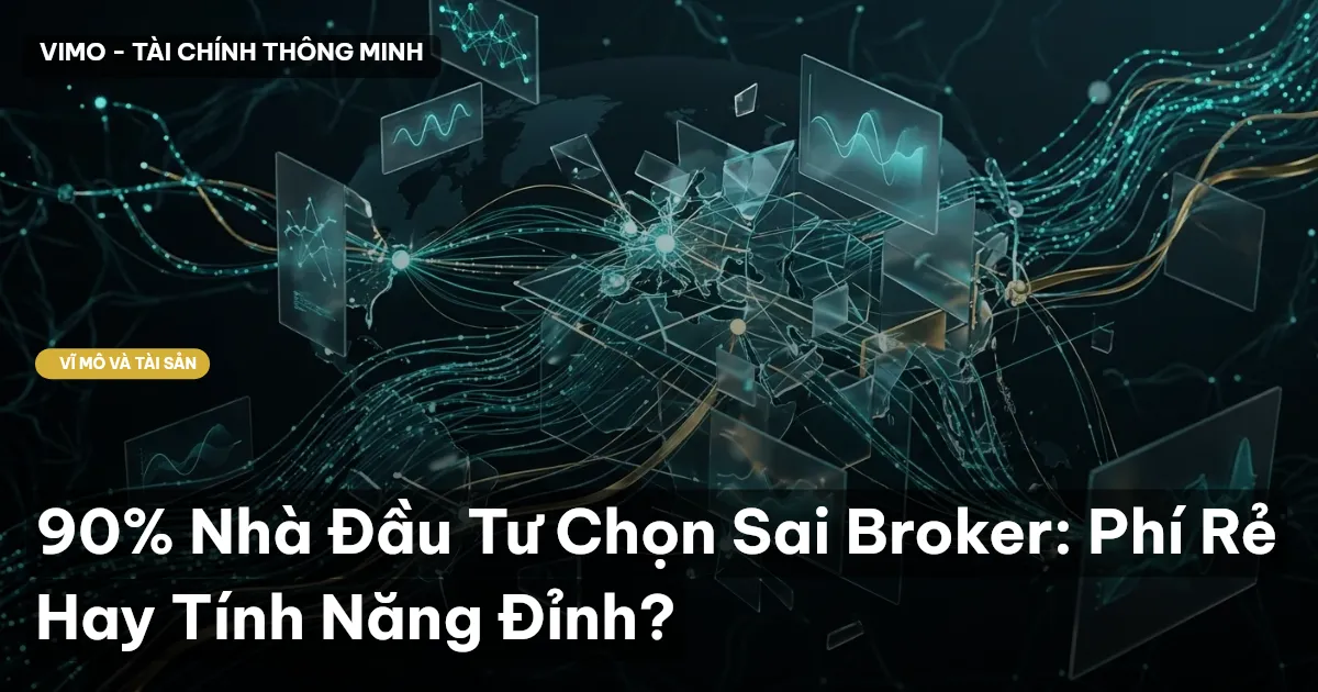 90% Nhà Đầu Tư Chọn Sai Broker: Phí Rẻ Hay Tính Năng Đỉnh?