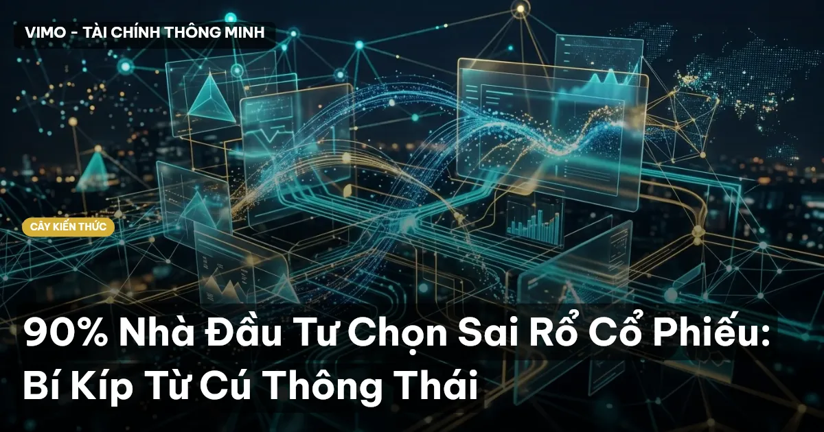 90% Nhà Đầu Tư Chọn Sai Rổ Cổ Phiếu: Bí Kíp Từ Cú Thông Thái