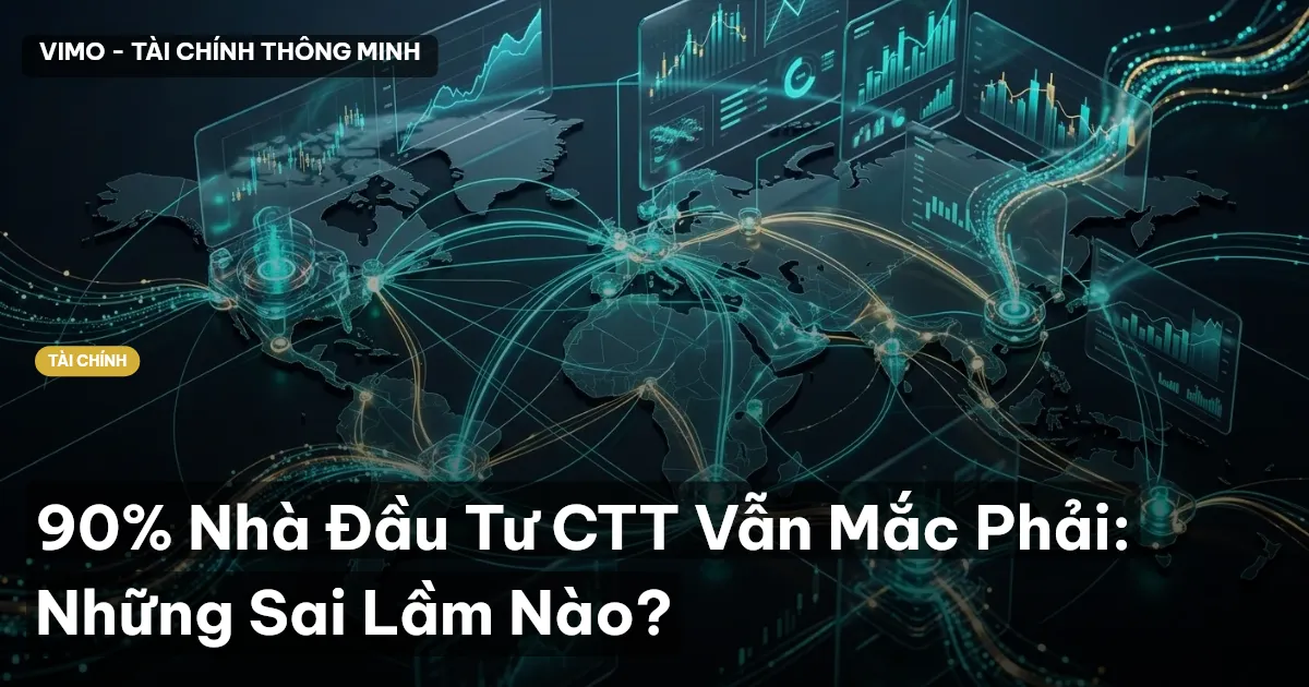 90% Nhà Đầu Tư CTT Vẫn Mắc Phải: Những Sai Lầm Nào?