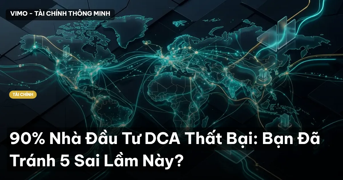 90% Nhà Đầu Tư DCA Thất Bại: Bạn Đã Tránh 5 Sai Lầm Này?
