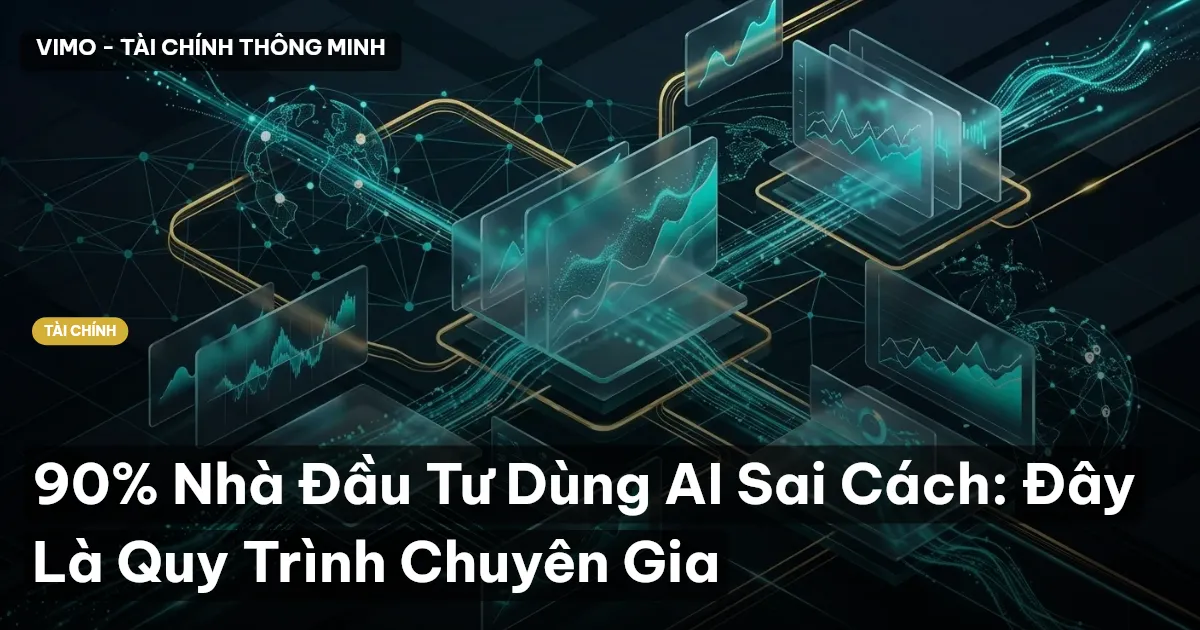 90% Nhà Đầu Tư Dùng AI Sai Cách: Đây Là Quy Trình Chuyên Gia