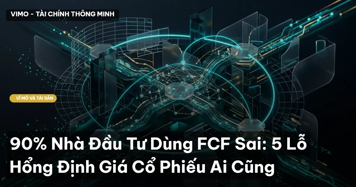 90% Nhà Đầu Tư Dùng FCF Sai: 5 Lỗ Hổng Định Giá Cổ Phiếu Ai Cũng