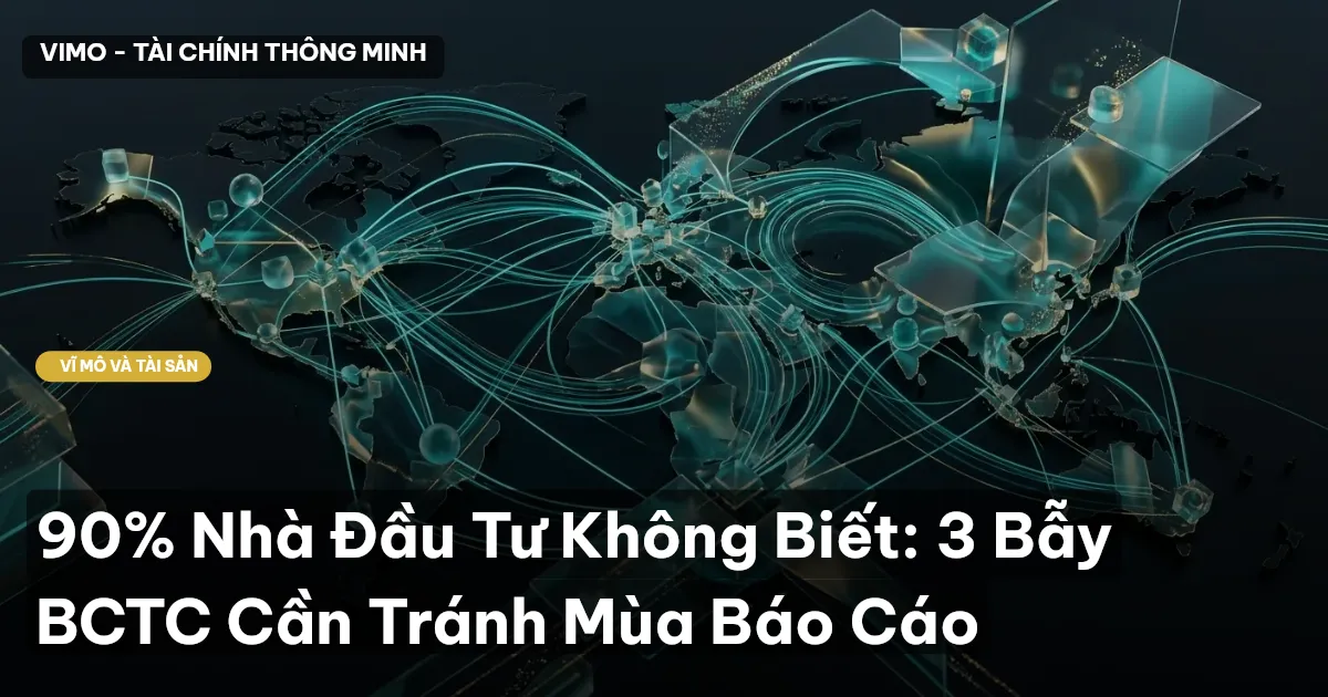 90% Nhà Đầu Tư Không Biết: 3 Bẫy BCTC Cần Tránh Mùa Báo Cáo