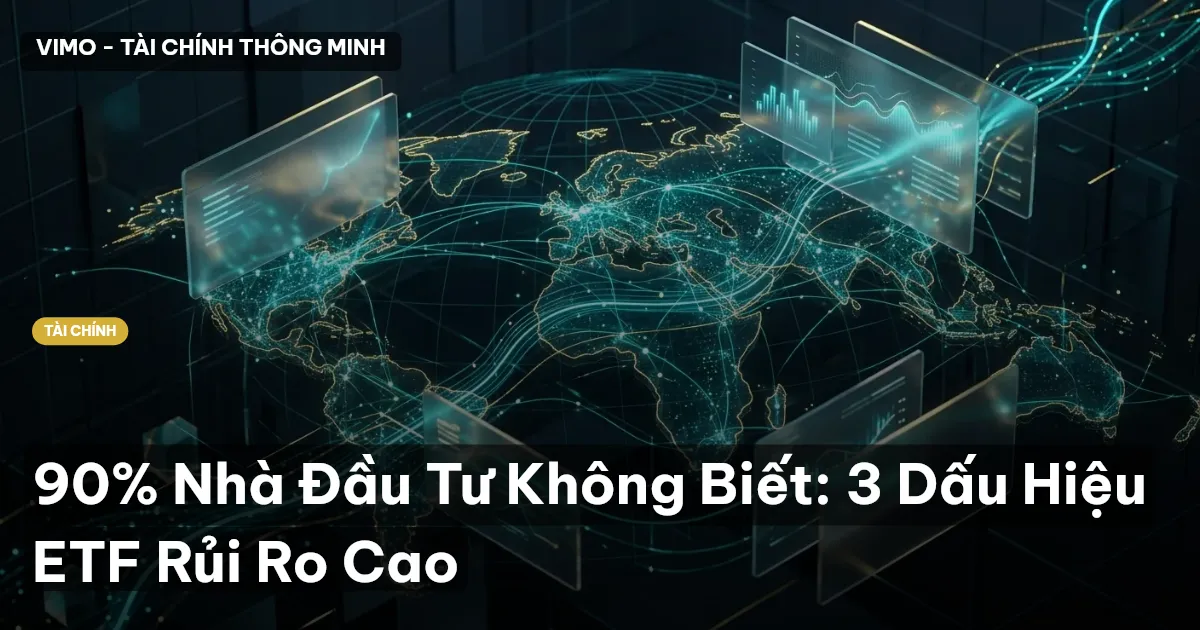 90% Nhà Đầu Tư Không Biết: 3 Dấu Hiệu ETF Rủi Ro Cao