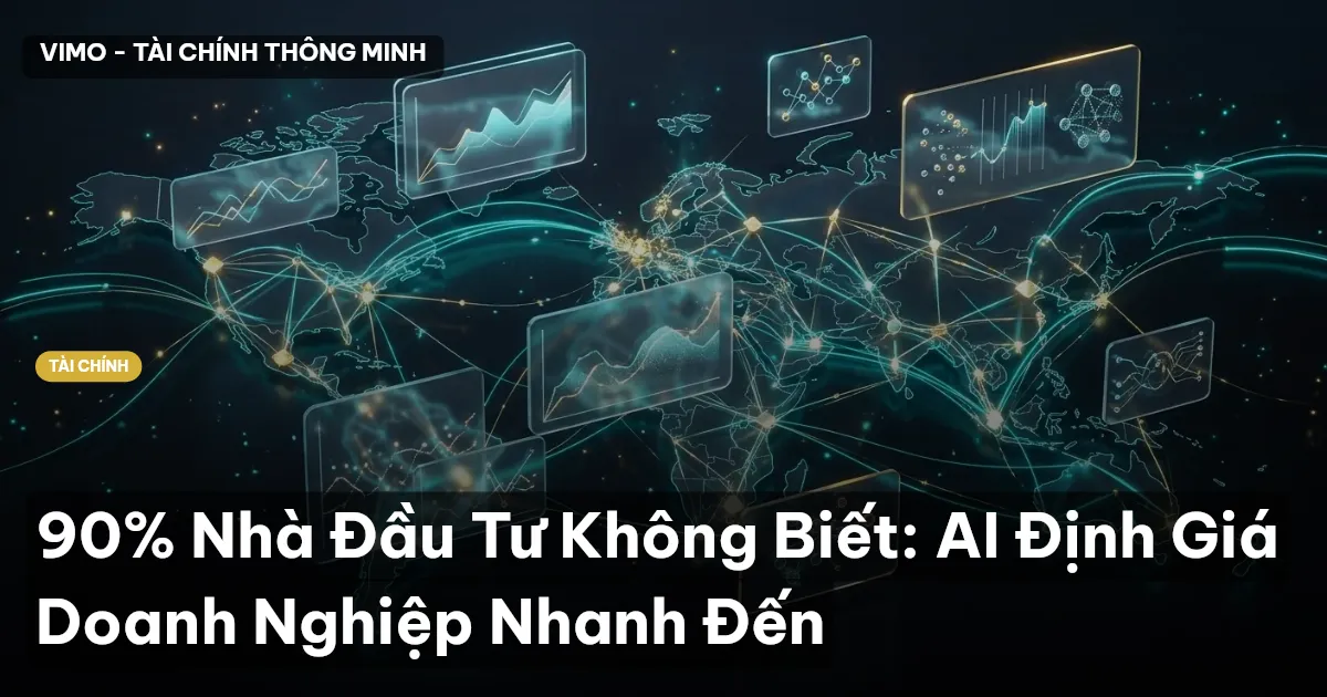 90% Nhà Đầu Tư Không Biết: AI Định Giá Doanh Nghiệp Nhanh Đến