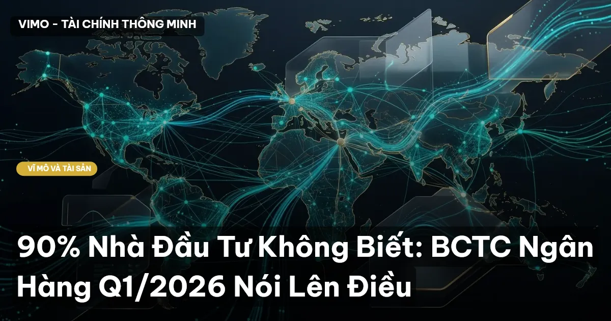90% Nhà Đầu Tư Không Biết: BCTC Ngân Hàng Q1/2026 Nói Lên Điều