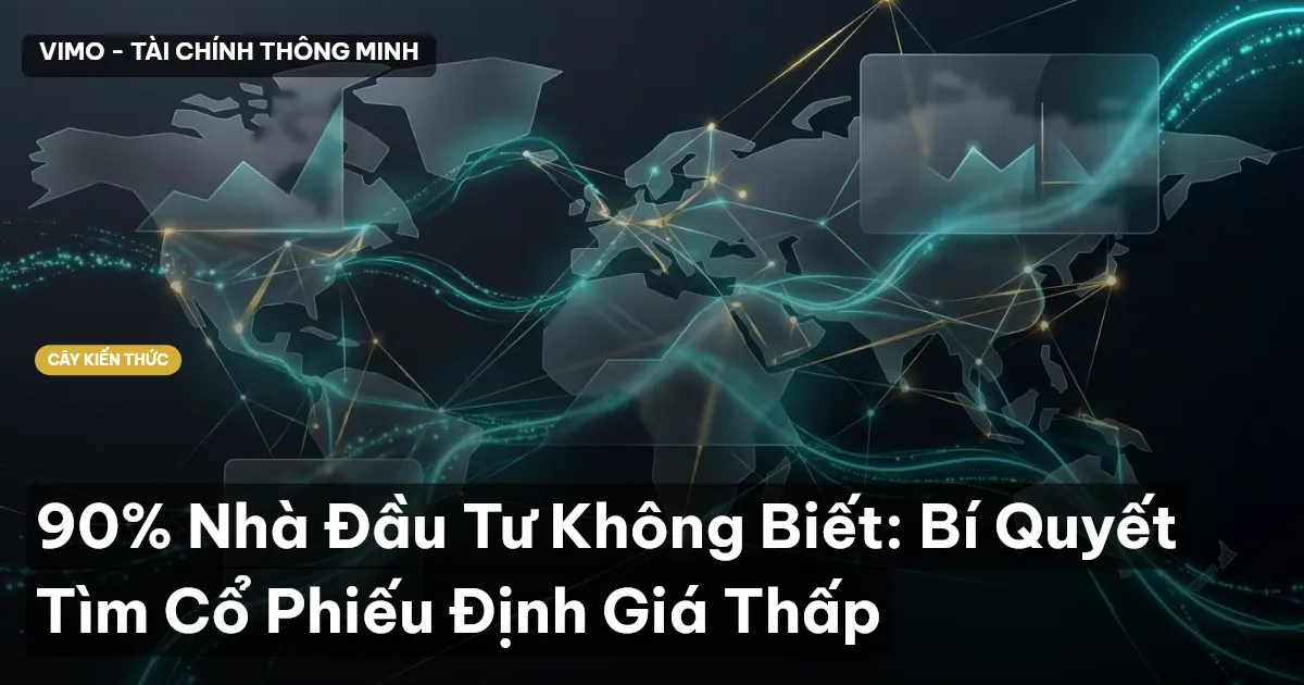 90% Nhà Đầu Tư Không Biết: Bí Quyết Tìm Cổ Phiếu Định Giá Thấp