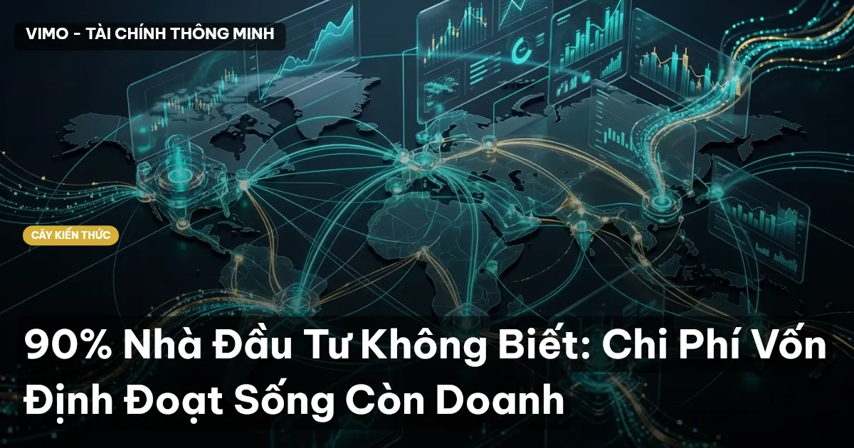 90% Nhà Đầu Tư Không Biết: Chi Phí Vốn Định Đoạt Sống Còn Doanh