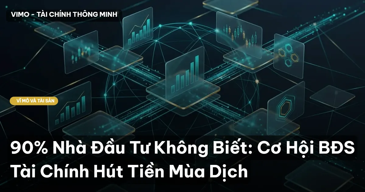 90% Nhà Đầu Tư Không Biết: Cơ Hội BĐS Tài Chính Hút Tiền Mùa Dịch