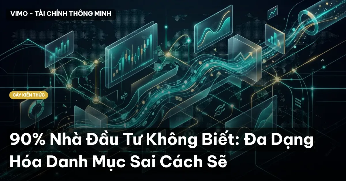 90% Nhà Đầu Tư Không Biết: Đa Dạng Hóa Danh Mục Sai Cách Sẽ