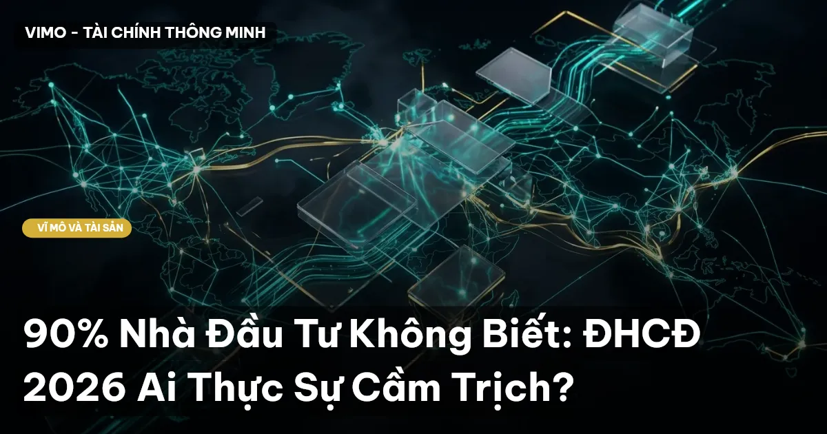 90% Nhà Đầu Tư Không Biết: ĐHCĐ 2026 Ai Thực Sự Cầm Trịch?