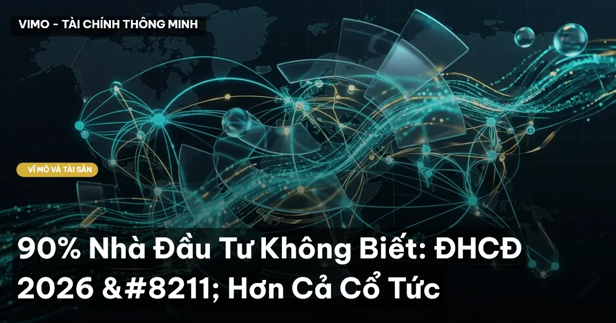 90% Nhà Đầu Tư Không Biết: ĐHCĐ 2026 – Hơn Cả Cổ Tức