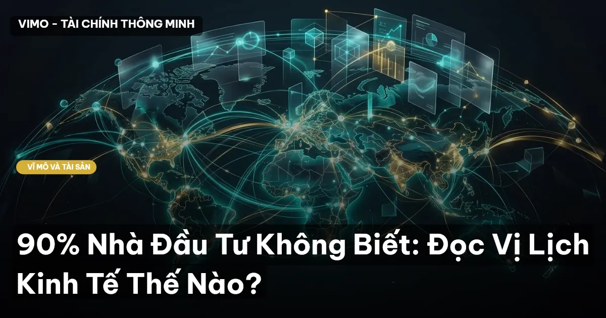 90% Nhà Đầu Tư Không Biết: Đọc Vị Lịch Kinh Tế Thế Nào?