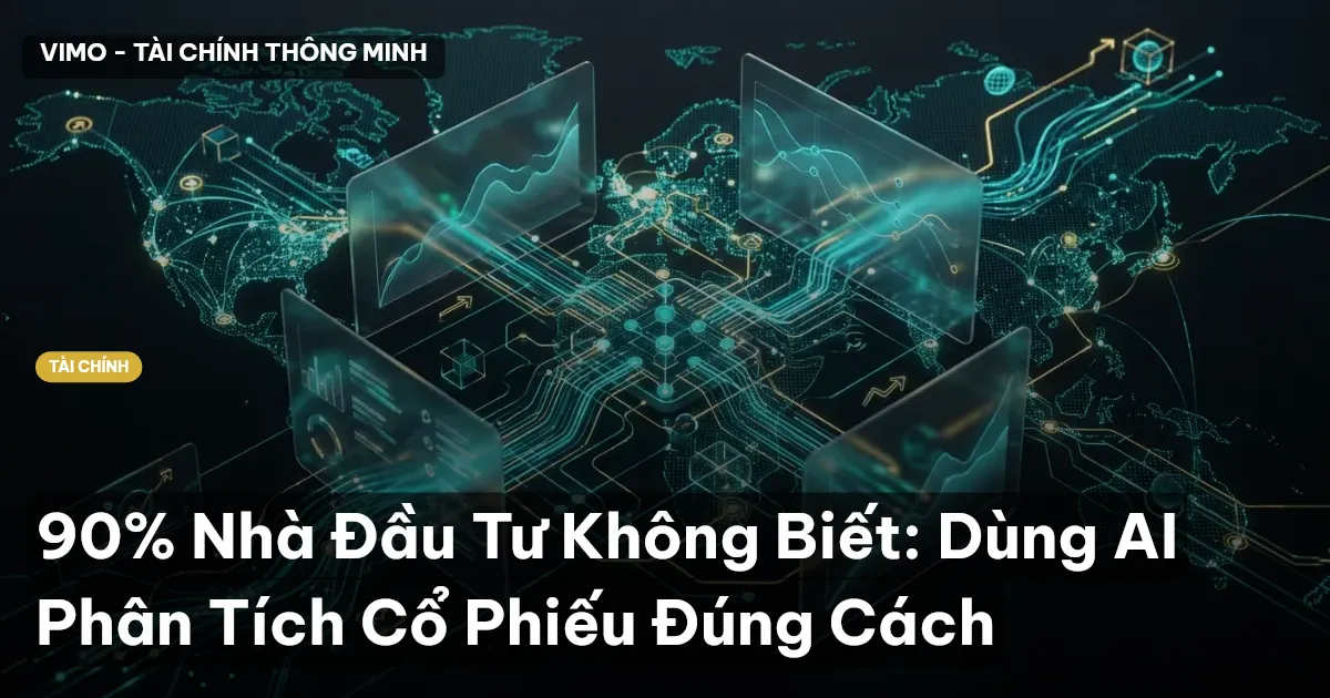 90% Nhà Đầu Tư Không Biết: Dùng AI Phân Tích Cổ Phiếu Đúng Cách
