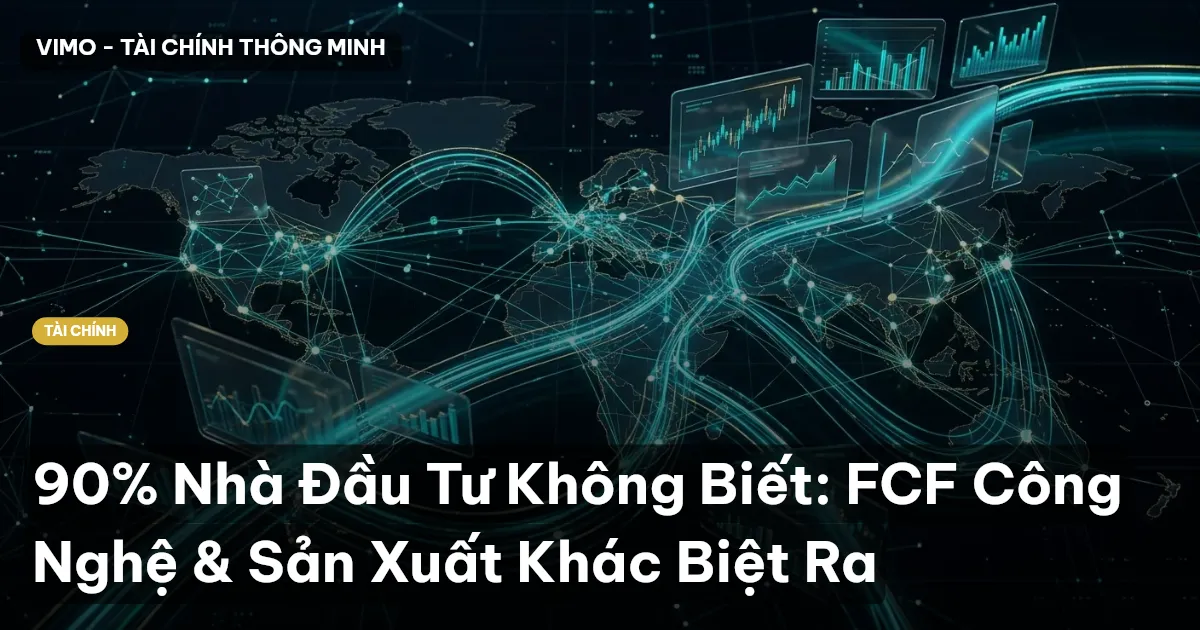90% Nhà Đầu Tư Không Biết: FCF Công Nghệ & Sản Xuất Khác Biệt Ra