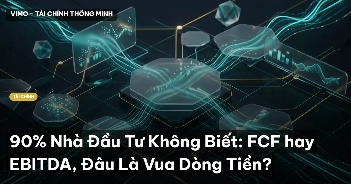 90% Nhà Đầu Tư Không Biết: FCF hay EBITDA, Đâu Là Vua Dòng Tiền?