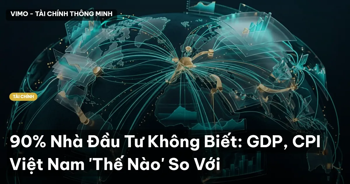 90% Nhà Đầu Tư Không Biết: GDP, CPI Việt Nam 'Thế Nào' So Với