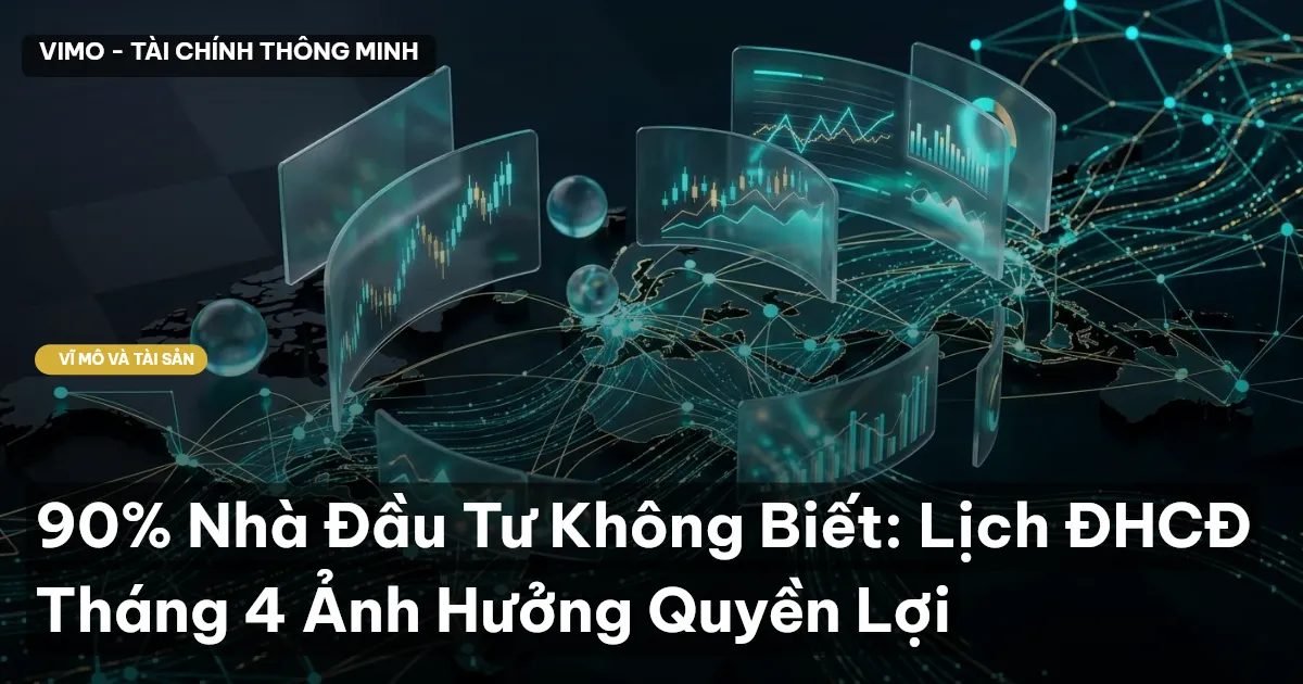 90% Nhà Đầu Tư Không Biết: Lịch ĐHCĐ Tháng 4 Ảnh Hưởng Quyền Lợi