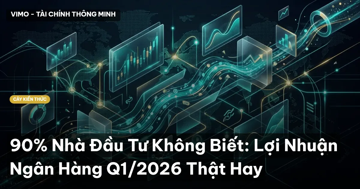 90% Nhà Đầu Tư Không Biết: Lợi Nhuận Ngân Hàng Q1/2026 Thật Hay