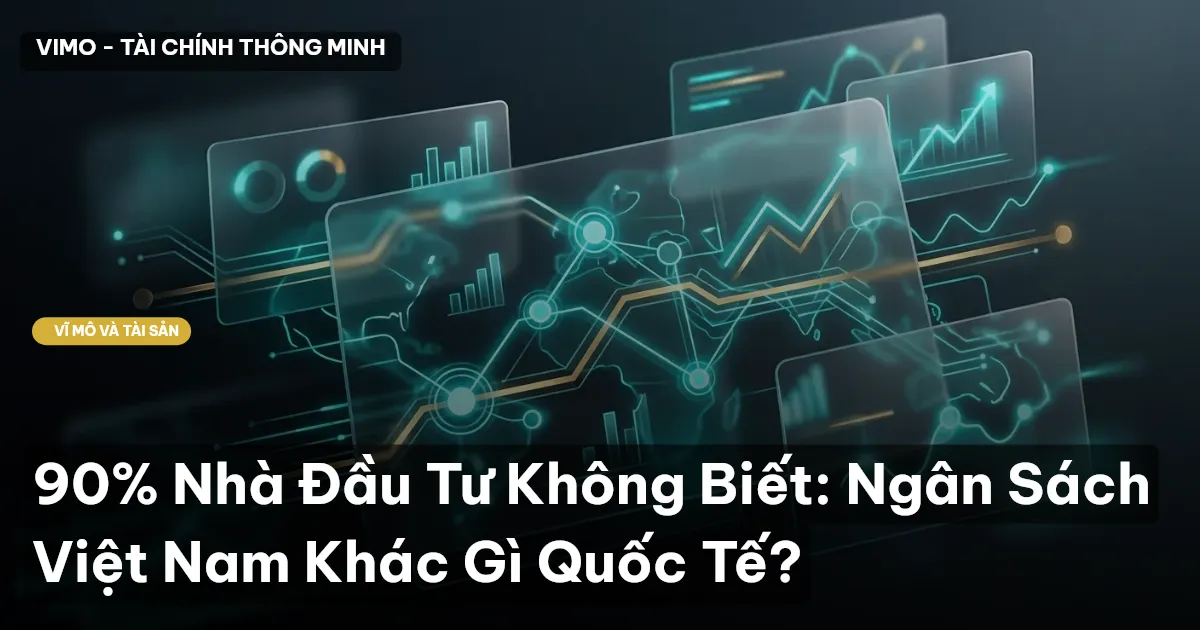 90% Nhà Đầu Tư Không Biết: Ngân Sách Việt Nam Khác Gì Quốc Tế?