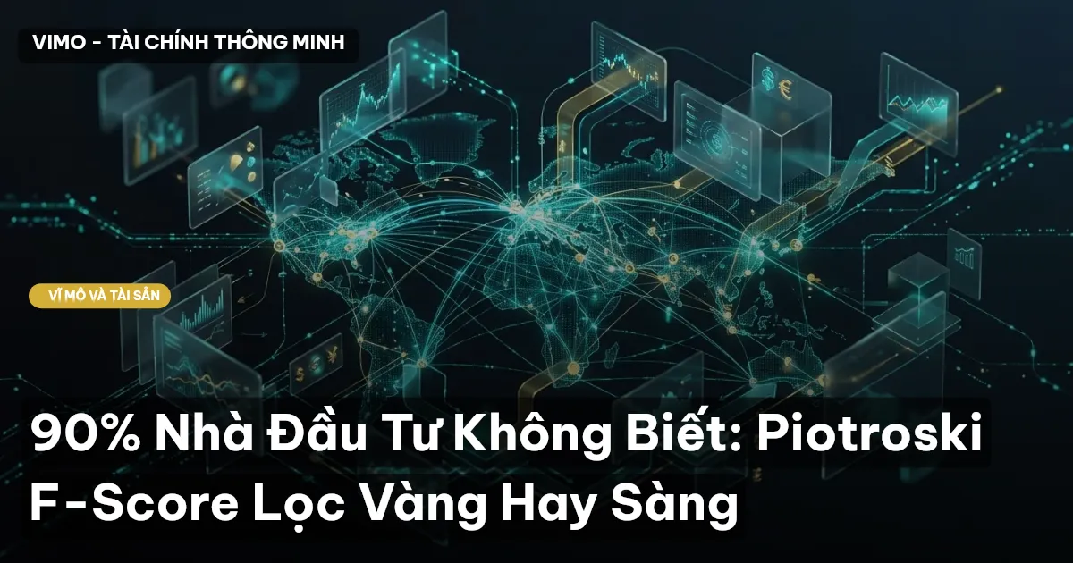 90% Nhà Đầu Tư Không Biết: Piotroski F-Score Lọc Vàng Hay Sàng