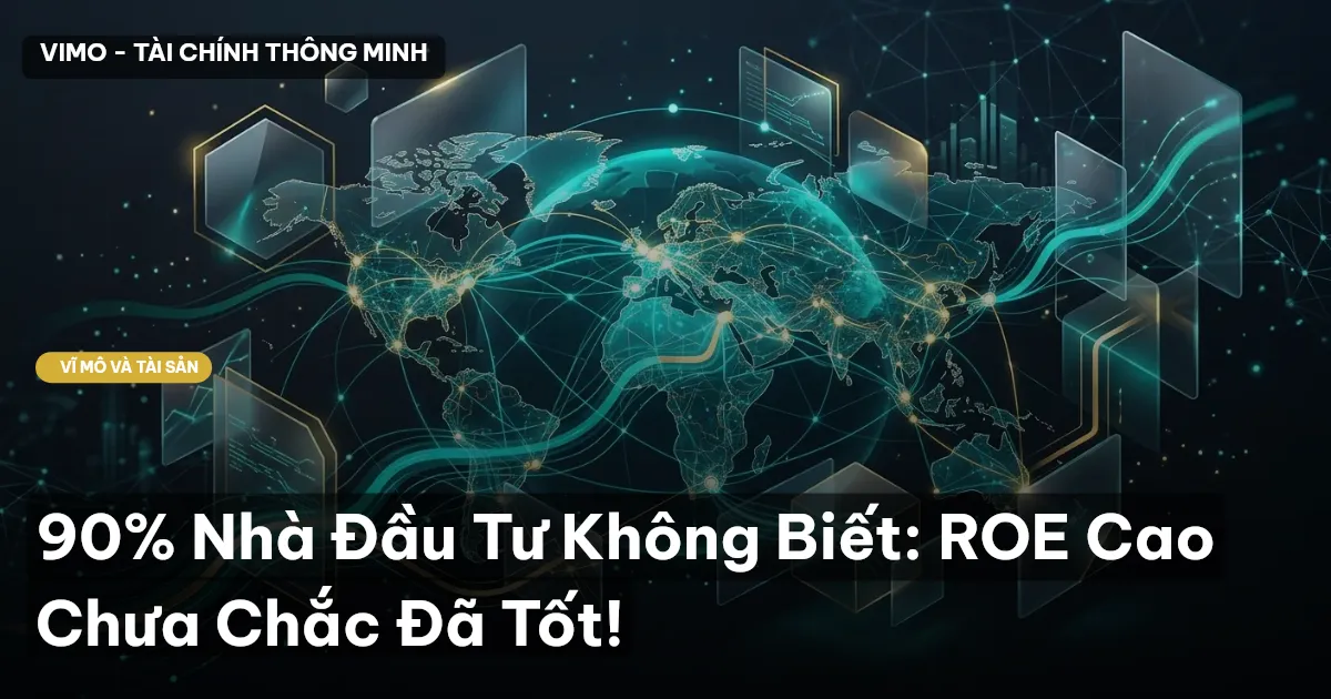 90% Nhà Đầu Tư Không Biết: ROE Cao Chưa Chắc Đã Tốt!