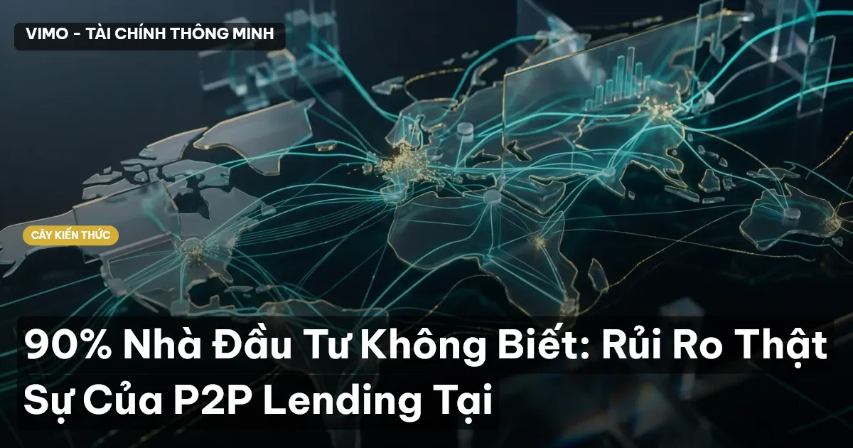 90% Nhà Đầu Tư Không Biết: Rủi Ro Thật Sự Của P2P Lending Tại