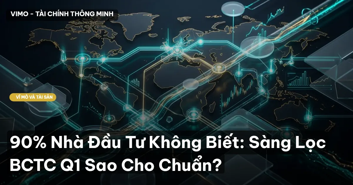 90% Nhà Đầu Tư Không Biết: Sàng Lọc BCTC Q1 Sao Cho Chuẩn?