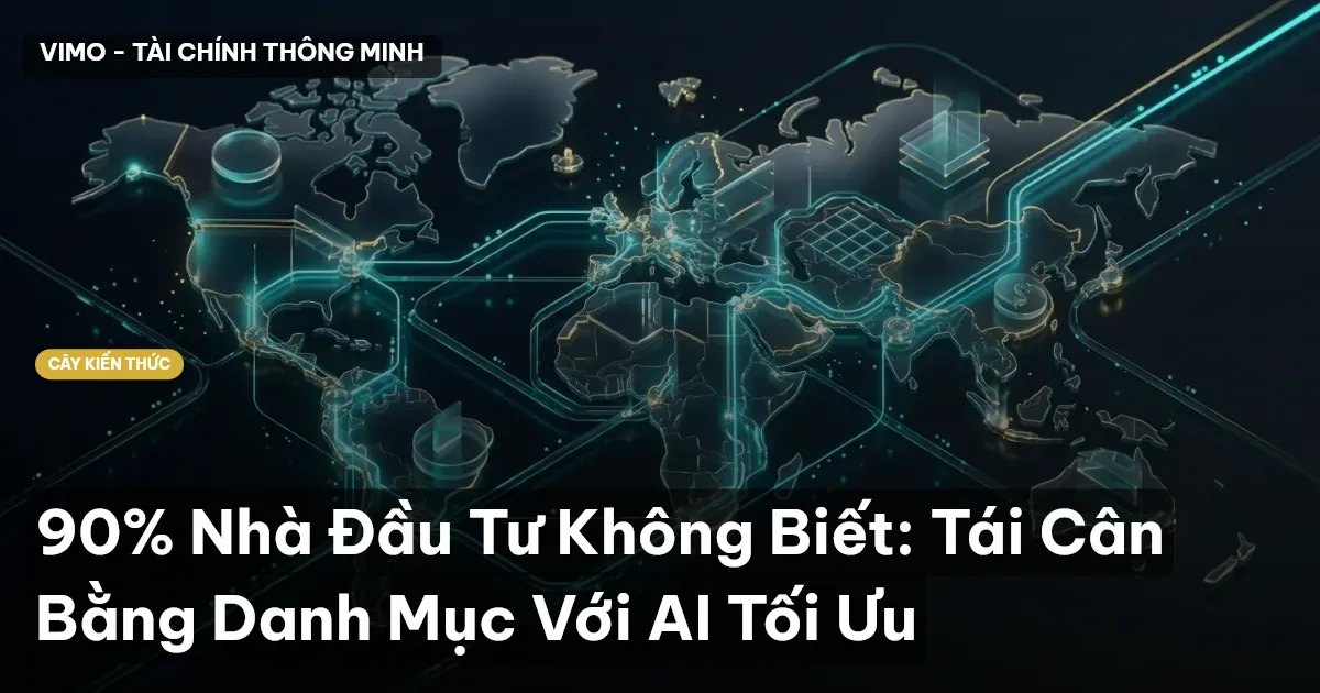90% Nhà Đầu Tư Không Biết: Tái Cân Bằng Danh Mục Với AI Tối Ưu