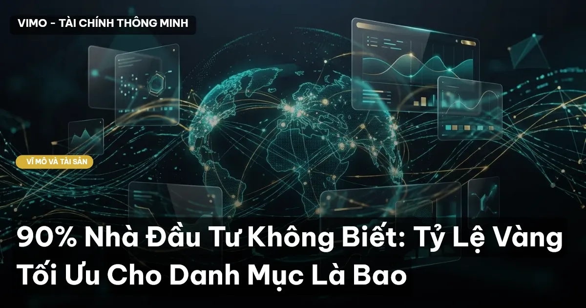 90% Nhà Đầu Tư Không Biết: Tỷ Lệ Vàng Tối Ưu Cho Danh Mục Là Bao