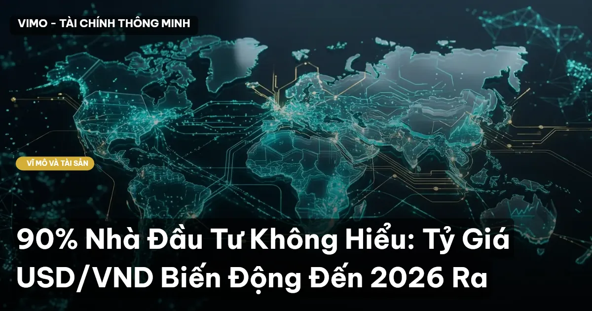 90% Nhà Đầu Tư Không Hiểu: Tỷ Giá USD/VND Biến Động Đến 2026 Ra