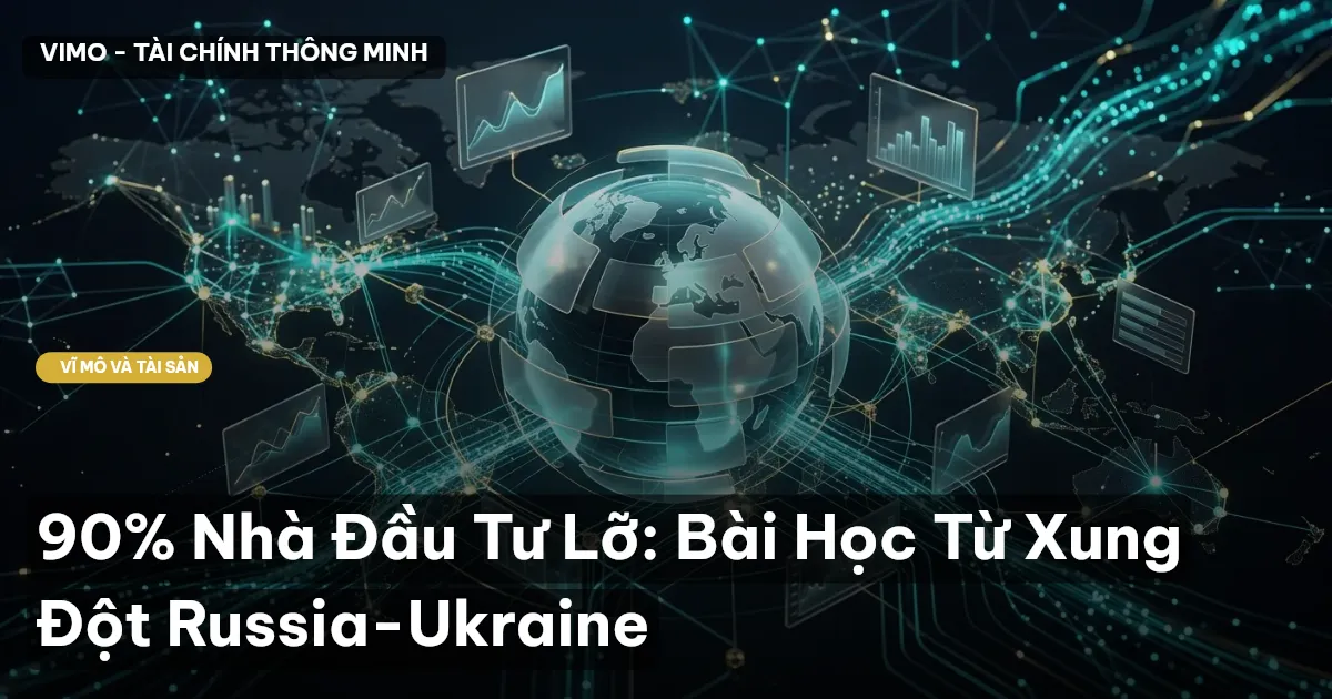 90% Nhà Đầu Tư Lỡ: Bài Học Từ Xung Đột Russia-Ukraine