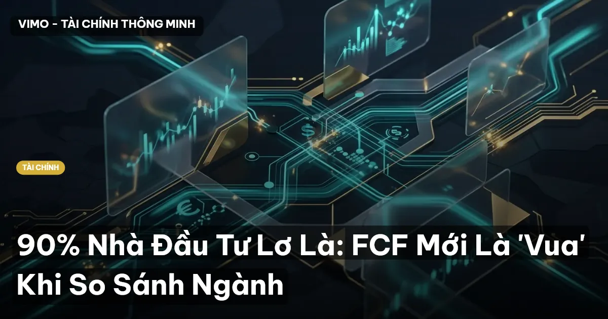 90% Nhà Đầu Tư Lơ Là: FCF Mới Là 'Vua' Khi So Sánh Ngành