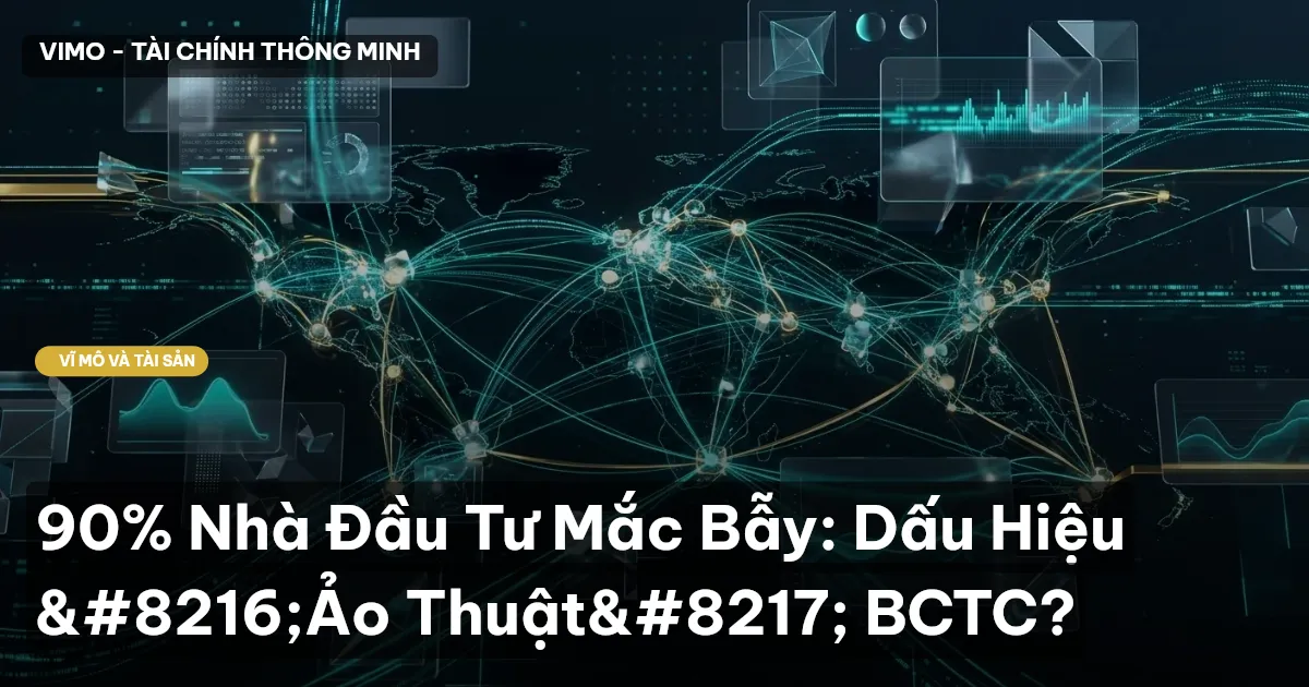 90% Nhà Đầu Tư Mắc Bẫy: Dấu Hiệu ‘Ảo Thuật’ BCTC?